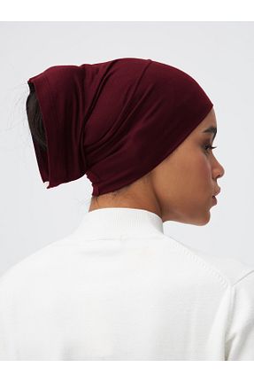 کلاه شنای حجاب زرشکی زنانه Femple Modest - کد 837895560
