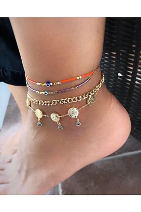 خلخال جواهر طلائی زنانه پوشش لاکی Pupa Bijoux - کد 91600922