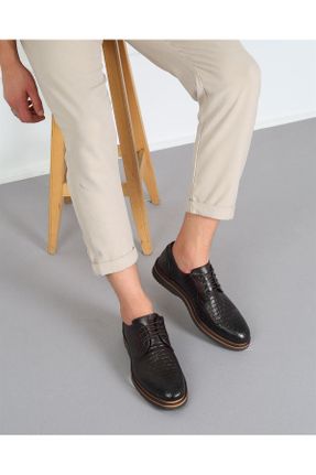 کفش کلاسیک قهوه ای مردانه پاشنه کوتاه ( 4 - 1 cm ) پاشنه ساده کد 313647880