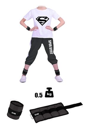 وزنه دست و پا مشکی Spor Byfit - کد 656835577