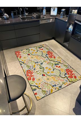 فرش رنگی قابل شستشو Rugs Modern Halı - کد 837657322