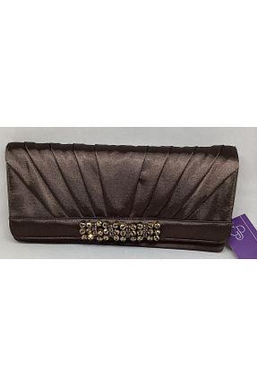 کیف پورتفوی و کلاچ قهوه ای زنانه پارچه ای Noemi - کد 750112374