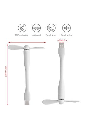 پنکه سفید Mini Fan GüncelÇarşı - کد 837434530