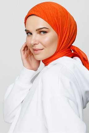 روسری نارنجی %100 پنبه its AY shop - کد 837713658