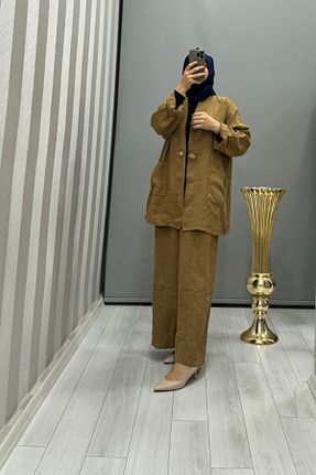 ست بالاتنه و پائین تنه حجاب رنگی زنانه Relaxed Ghisa - کد 837757864