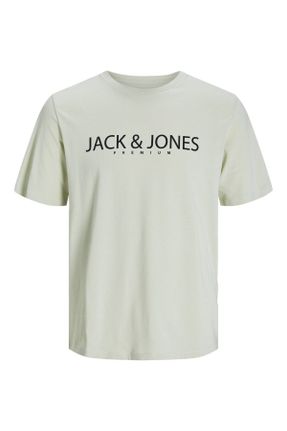 تی شرت سبز مردانه رگولار یقه گرد تکی بیسیک کد 804468276