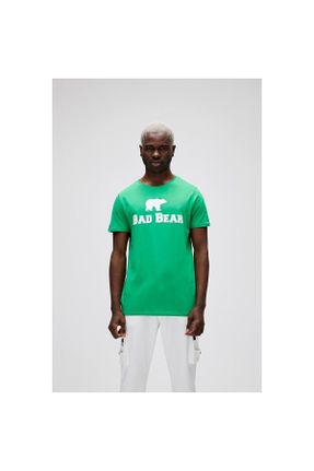 تی شرت سبز مردانه رگولار یقه گرد تکی کد 79759196