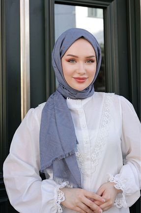 روسری طوسی 70 * 180 MERVEPLUME - کد 837766931