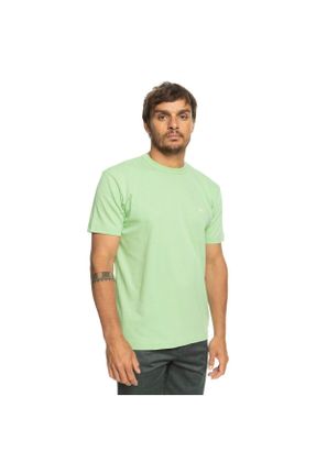 تی شرت سبز مردانه Fitted یقه گرد کد 704524805