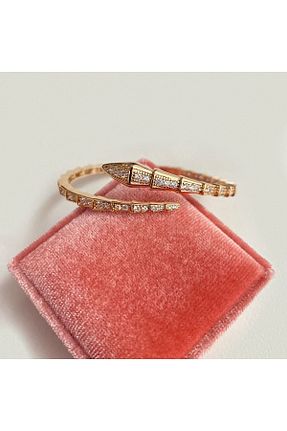 دستبند استیل (فولاد) طلائی زنانه استیل (فولاد) Okkostore - کد 455154632