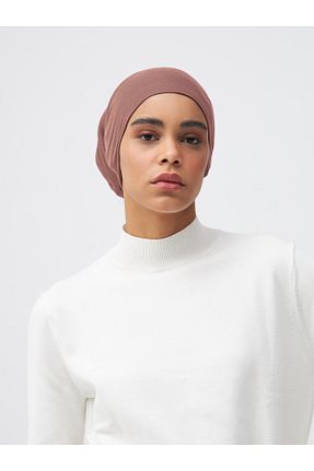 کلاه شنای حجاب خاکی زنانه Femple Modest - کد 837895616