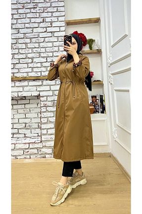 ترنچکت قهوه ای زنانه پلی استر Marjinal City - کد 696506656
