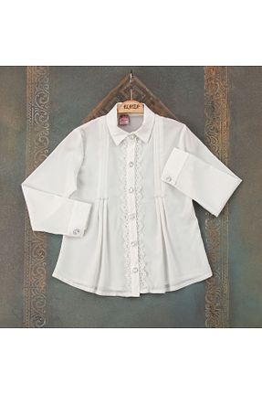 پیراهن سفید بچه گانه رگولار Elayza - کد 776730924