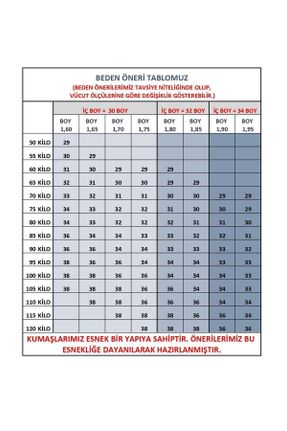 شلوار آبی مردانه کتان نما فاق بلند پاچه رگولار بافتنی فاق بلند کد 713575755