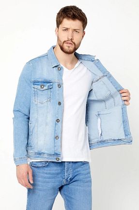 کت سرمه ای مردانه رگولار DAMGA JEANS - کد 99003515