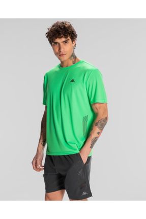 تی شرت سبز مردانه رگولار پلی استر تکی کد 803967606