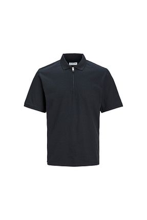 پولوشرت سرمه ای مردانه پنبه ای Jack & Jones - کد 825469753