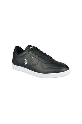 کفش اسنیکر مشکی زنانه بند دار U.S. Polo Assn. - کد 750091554