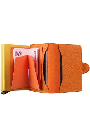 کیف پول نارنجی زنانه ابعاد کوچک WalSmart - کد 837768689