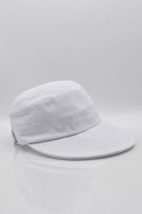 کلاه سفید زنانه کد 282456736