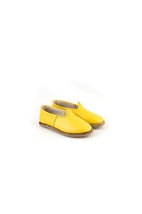 کفش کژوال زرد بچه گانه چرم خالص Aintap - کد 59100618