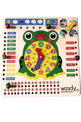 اسباب بازی چوبی زرد 1 پارچه WoodyLife - کد 122284981