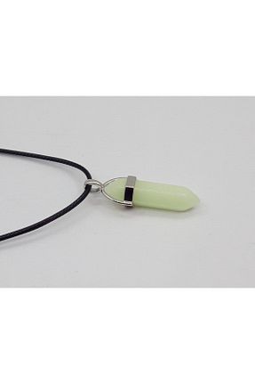 گردنبند جواهر سفید زنانه سنگ طبیعی Trend Dünyası - کد 122417276