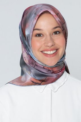 روسری بنفش İpek Tivil Armine - کد 82599535