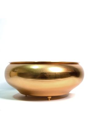 گلدان طلائی فلزی Lilac Home - کد 122744170