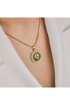 گردنبند طلا طلائی زنانه 14 عیار Burcu Kuyumculuk - کد 739843819