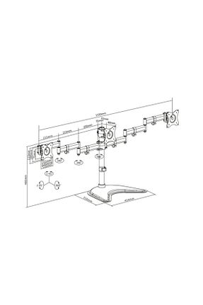 آپارات مانیتور Digitus - کد 81381175