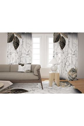 پرده زمینه سفید پلی استر EVSEHOMES - کد 128133514