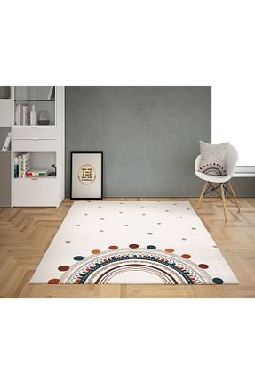 فرش سفید آنتی آلرژی EVSEHOMES - کد 474714201