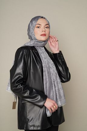 شال طوسی زنانه کد 837931547