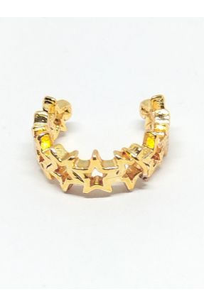گوشواره غضروفی جواهرات طلائی زنانه برنز کد 837967733