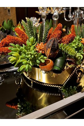 گل خشک و مصنوعی بژ KARCILAR HOME STORE - کد 791195605