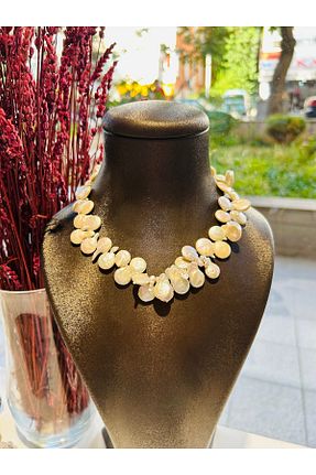 گردنبند مروارید سفید مروارید اقیانوس Hypatia Jewelry - کد 837998997