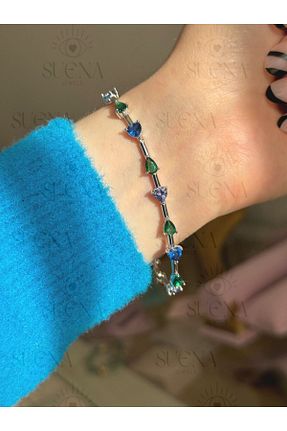 دستبند نقره زنانه 925 عیار suena - کد 808494689