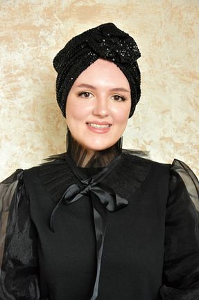 روسری مشکی پنبه ای ARTİZİA - کد 411935379