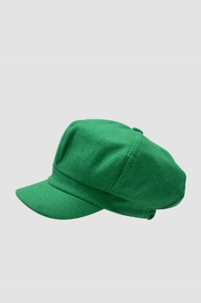 کلاه سبز زنانه پلی استر کد 466434127