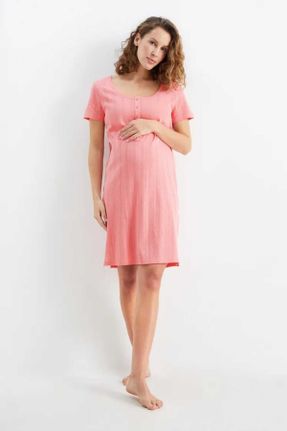 لباس شب حاملگی صورتی زنانه کد 832910171