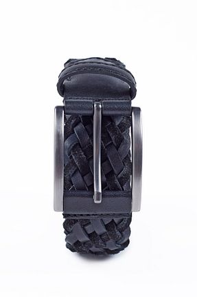 کمربند مشکی مردانه چرم خالص Hemington - کد 86139893