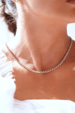 گردنبند جواهر زنانه استیل ضد زنگ کد 817549349