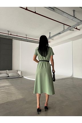 لباس سبز زنانه بافتنی zkmağaza - کد 832328736