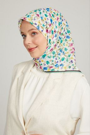 روسری سبز پنبه ای Levidor - کد 837975362