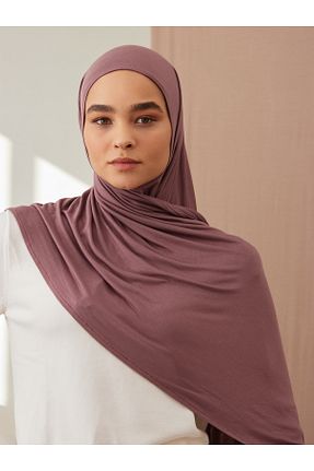 روسری صورتی 70 * 180 Femple Modest - کد 838077568