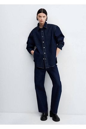 بوت / نیم بوت مشکی زنانه چرم مصنوعی MANGO - کد 761912972