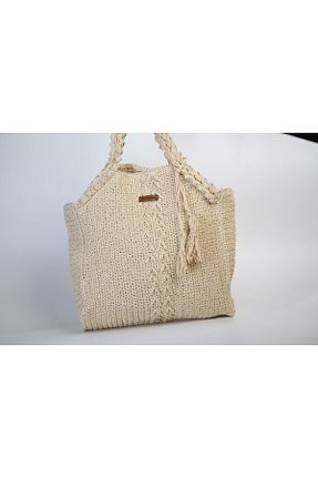کیف دستی بژ زنانه سایز متوسط Nacosia - کد 837777986