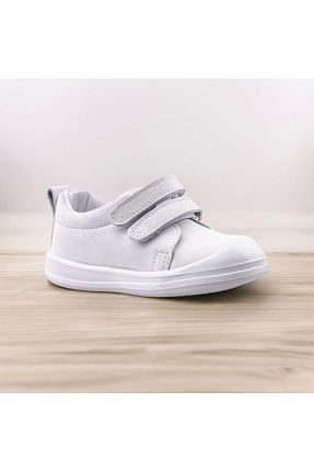 کفش اسنیکر سفید بچه گانه چرم اصل JOJO KIDS - کد 837942408