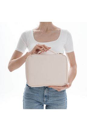 کیف پورتفوی و کلاچ صورتی زنانه چرم مصنوعی Aksesuar - کد 822359558
